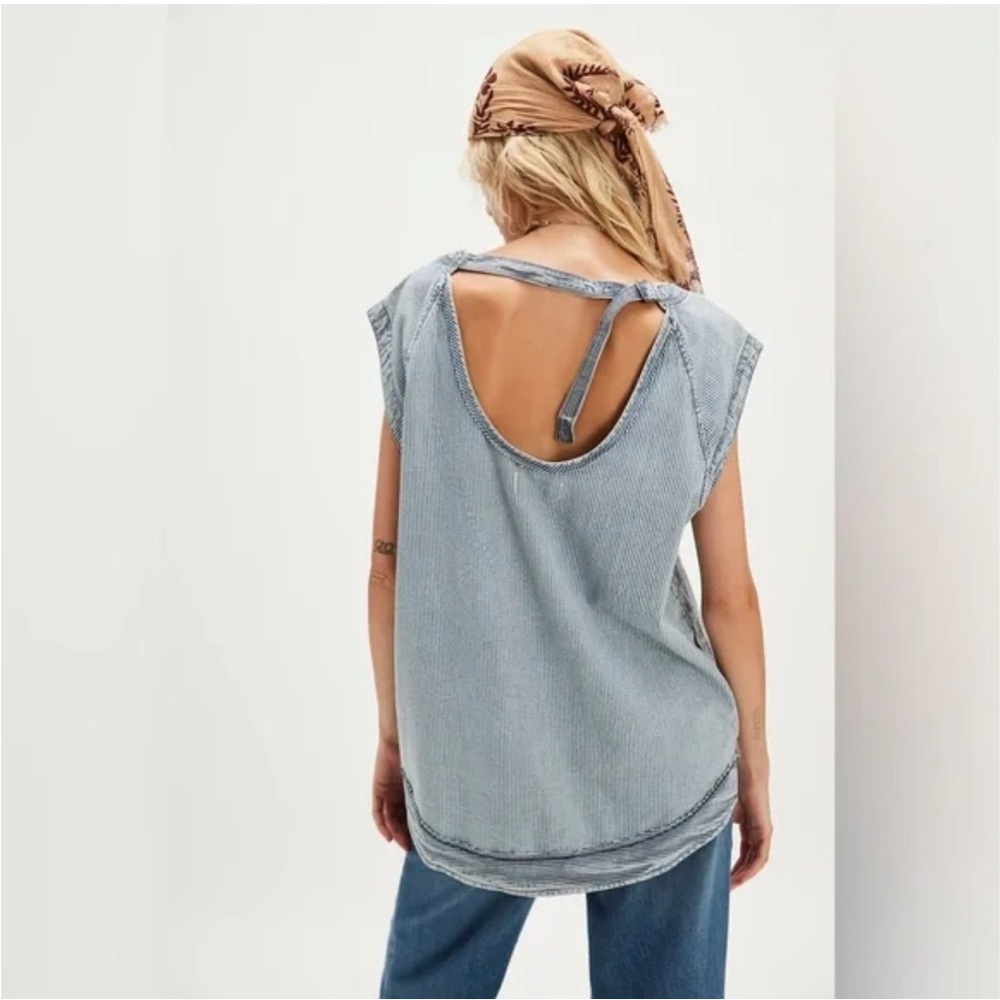 Free people Madison Railroad Stripe Tunic - Picture 2 of 5